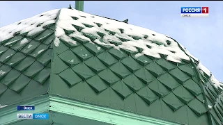 Омские волонтёры восстановили старинное городское здание