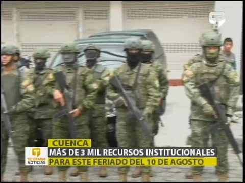 Más de 3 mil recursos institucionales para este feriado del 10 de agosto