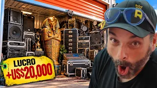 O que fazia um SARCÓFAGO EGÍPCIO dentro desse STORAGE ABANDONADO?