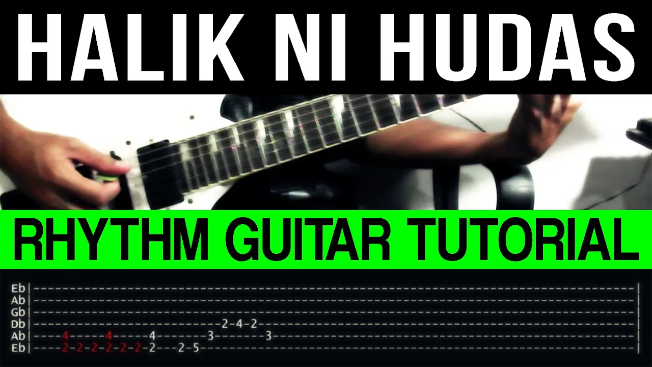 Halik Ni Hudas - Wolfgang RHYTHM ONLY Guitar Tutorial