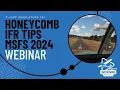 Flight Simulators 101 - Webinar Honeycomb IFR tips MSFS 2024 and more