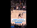 LeBron is really out here with THREE times as many playoff games as every player on the court