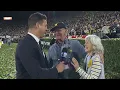 Jack and Jackie Harbaugh Jim s parents believe superstitious seat change helped U-M win Rose Bowl