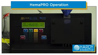 HemaPRO1 Operation 