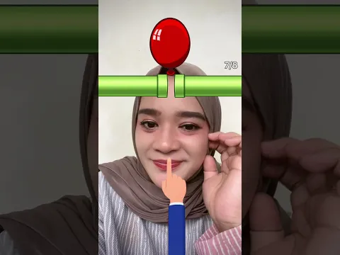 Tusuk Balon Pakai Jari ! #filtergame #lucu #game