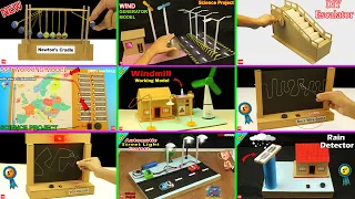 Top 9 Science Projects Working model from Cardboard You Can Make at Home