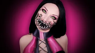 How to Paint a CRAZY Looking Mouth | Mileena Mortal Kombat