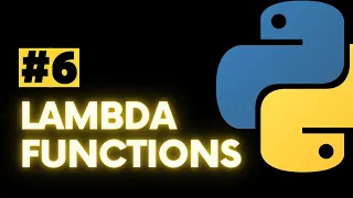 Python for Beginners Tutorial 6 - Python Lambda Functions Clearly Explained