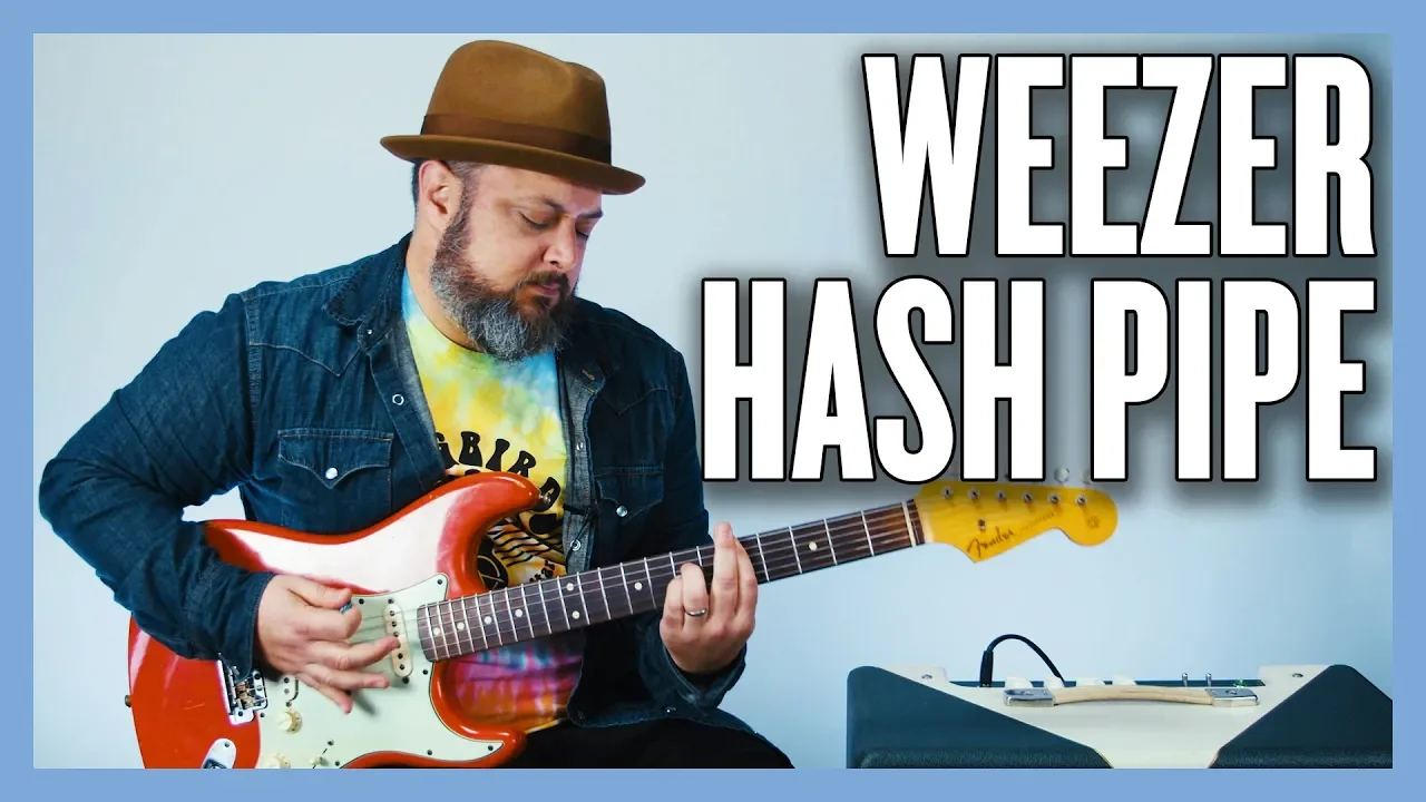 Weezer Hash Pipe Easy Guitar Lesson + Tutorial