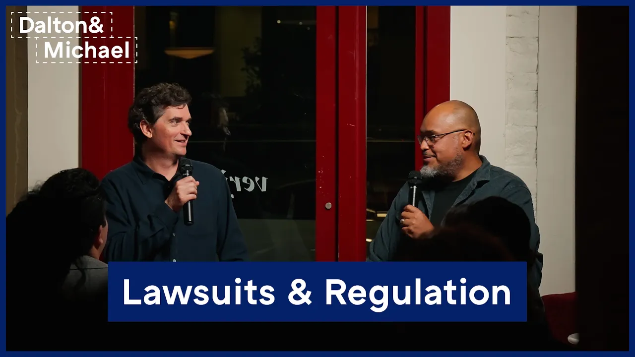 How Great Founders Navigate Lawsuits & Regulation: video thumbnail