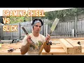 Stop Mixing Up These Two Wood Tools Timber Framing Chisel vs Slick - What s the Difference