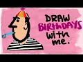 Draw with Me Birt ay Party