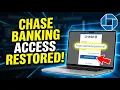 How to restore lost banking access with Chase online banking - Full Guide