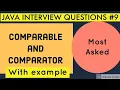 Comparable and Comparator with example Java Interview Questions