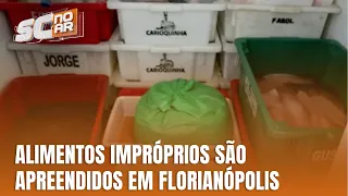 Fiscalização apreende quase 700 kg de alimentos impróprios em Florianópolis