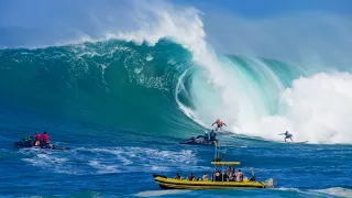 60ft WAIMEA BAY HAWAII GOES XXL