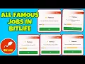 ALL FAMOUS JOBS IN BITLIFE WITH TUTORIAL Regular jobs and Special careers Bitlife