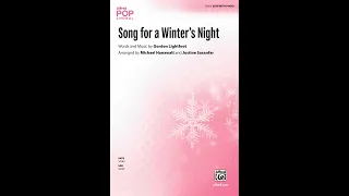 Download Song for a Winter's Night (SATB), arr. Hanawalt/Sasanfar – Score \u0026 Sound MP3