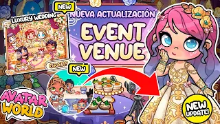 TODOS LOS SECRETOS Y MONEDAS de NUEVA PLAYA Y SALON DE EVENTOS de AVATAR WORLD NUEVA ACTUALIZACION