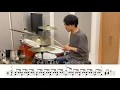 【SUPER BEAVER】突破口-叩いてみた【ドラム楽譜あり】(Toppakou)【Drum Cover】