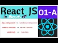 what is the difference between class component functional components in react js telugu