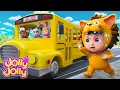 Lagu De wielen van de bus + meer | Jolly Jolly - Leer en speel - Kinderliedjes