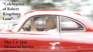 Robert Lane Memorial Service May 1 2022