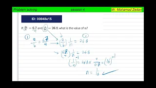 Sat Session 4 problem solving and exponential Function