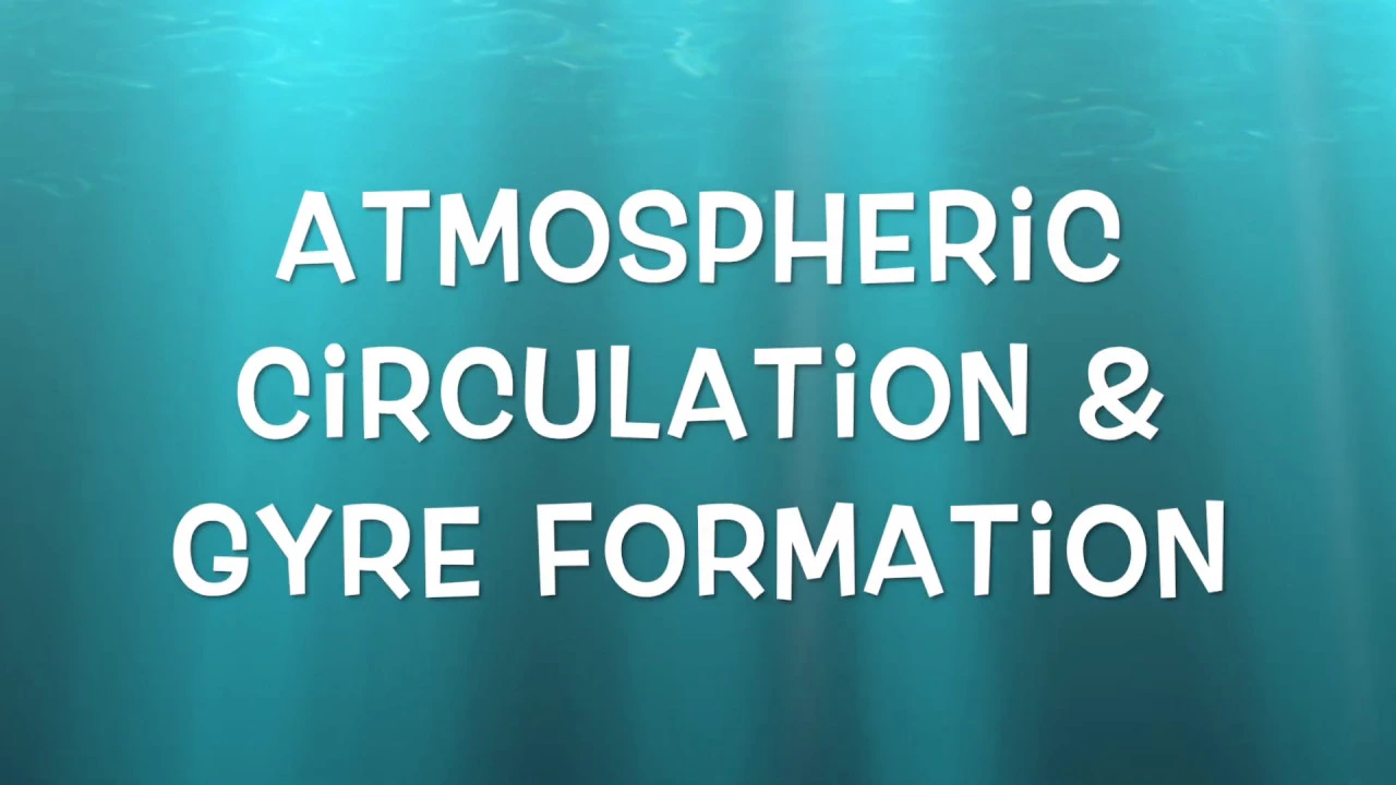 Atmospheric circulation and gyre formation
