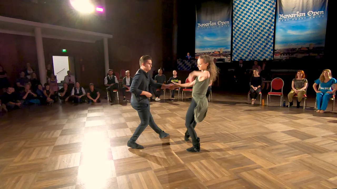 Byron Brunerie & Eszter Moricz - 2nd place All-Stars Jack&Jill - Bavarian Open 2019