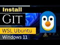 How to Install Git in WSL Ubuntu on Windows