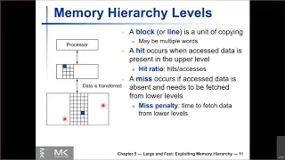 Lecture 28 - Memory and Cache