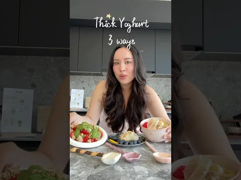 Thick Yoghurt 3 ways #temu #ad
