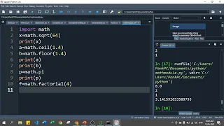 Math Module in Python Python Tutorials for Absolute Beginners in Hindi