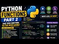 Advanced Python Functions for Beginners args kwargs Lambda Variable Scope