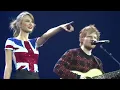 Lego House - Taylor Swift and Ed Sheeran - Red Tour - Multi-Cam - February 1, 2014