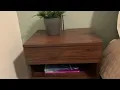 Nathan James Jackson Modern Floating Bedside Nightstand with Drawer Review