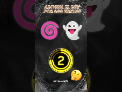 ¡Adivina el BEY por los Emojis! 🎃🕷️ Edición Halloween 👻 #beybladex #halloween #shorts