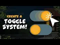 Creating a Toggle Switch System in Unity step by step Toggle Button