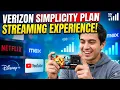 Verizon Simplicity Plan Streaming Explained 720p 4K Resolution
