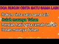 Download Lagu Doa Rukun cinta satu sama lain ( Lirik Lagu)