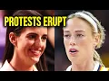 Caitlin Clark BREAKS SILENCE On Sophie Cunningham s Anti-Trans Comments After Protests Erupt