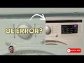 Kenmore Washer OE Error Code 5 Fixes That Work 90 SUCCESS Rate