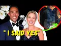 Amy Robach SAYS YES to TJ Holmes Accepts Wedding Band Ring Flirting w marriage Idea