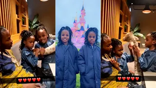 naira marley happy moment with his twin daughters as he celebrates their birthday in bigger way 