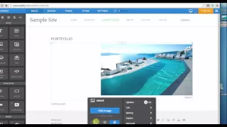 Working with images in Weebly