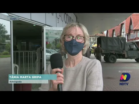 Prefeitura de Blumenau afasta servidor que aplicou vacina de forma incorreta em mulher