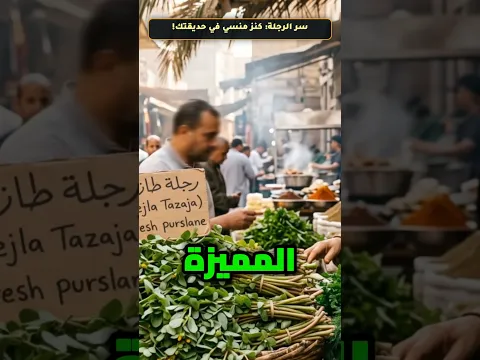 سر الرجلة كنز منسي في حديقتك! #فوائد