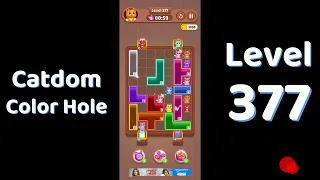 Catdom Color Hole Level 377 Screenshot