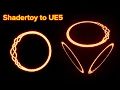 HLSL Shader in UE5 Material Custom Node from shadertoy